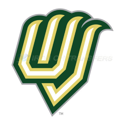 Utah Valley Wolverines Logo T-shirts Iron On Transfers N6759